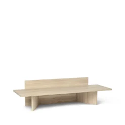 Ferm Living Benches*Oblique bench, Natural oak Beige