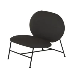 Northern Armchairs & Footstools*Oblong lounge chair, Dark Grey