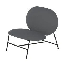 Northern Armchairs & Footstools*Oblong lounge chair, Grey