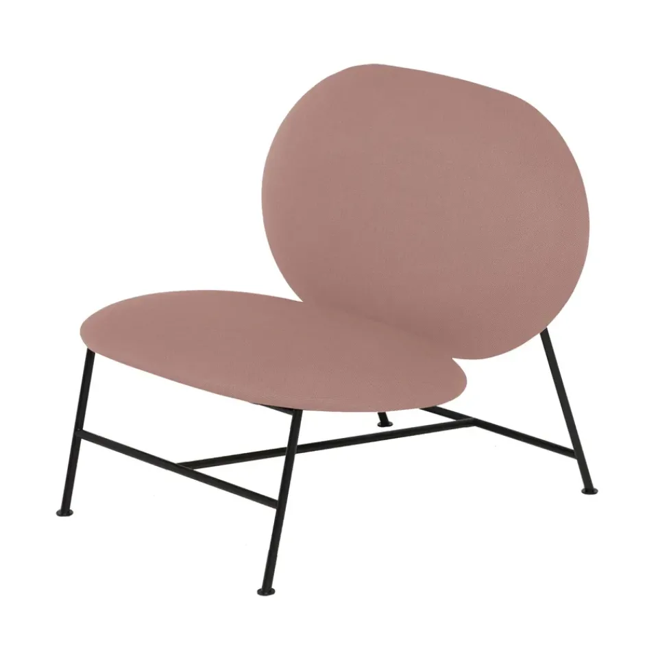 Northern Chairs|Armchairs & Footstools*Oblong lounge chair, Pink