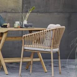 Cane-line Seating*Ocean armchair aluminum, Natural Beige