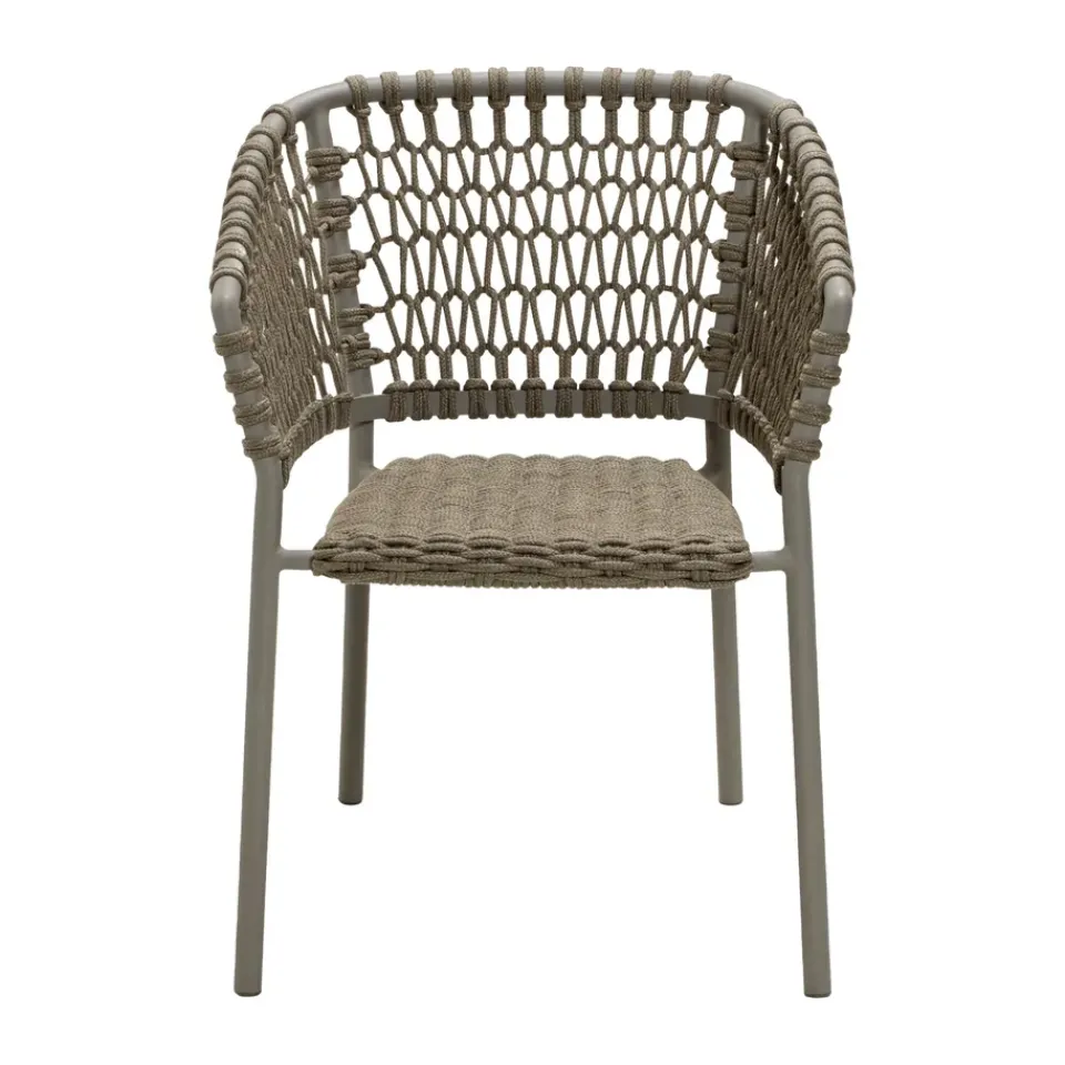 Cane-line Seating*Ocean armchair soft rope, Taupe Beige