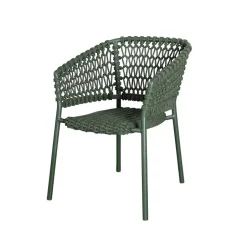 Cane-line Seating*Ocean armchair soft rope, Dark Green