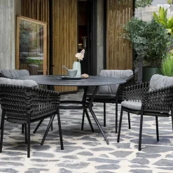 Cane-line Seating*Ocean armchair soft rope, Dark Green