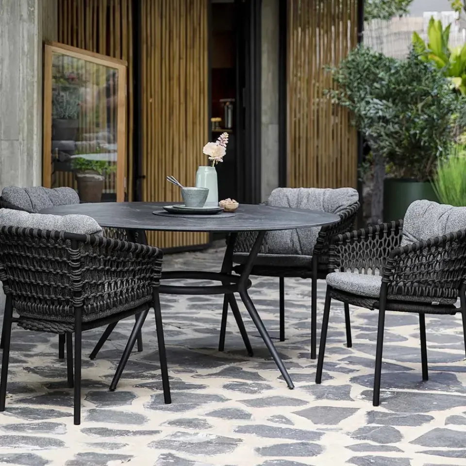 Cane-line Seating*Ocean armchair soft rope, Dark Green