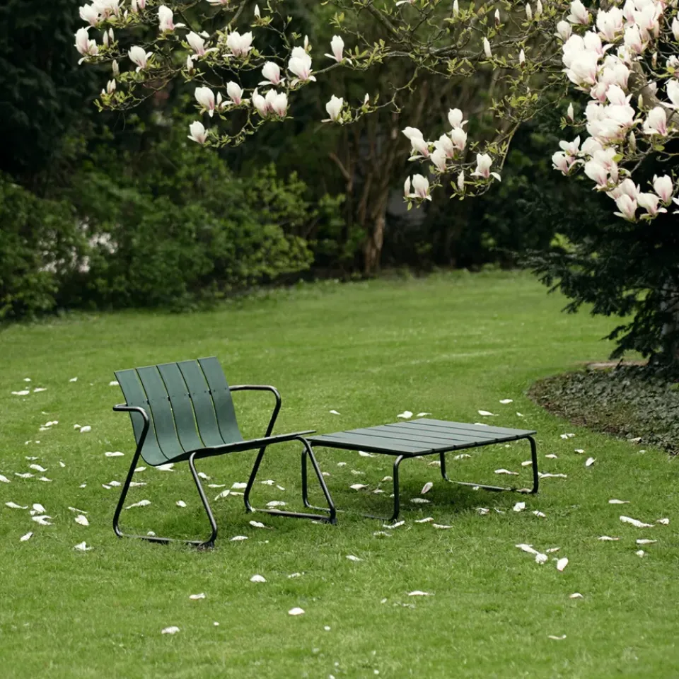 Mater Table For Outdoor Use*Ocean lounge table coffee table 70x70x30 cm, OC2 Green