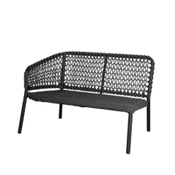 Cane-line Garden Sofas & Garden Benches|Outdoor Lounge Furniture*Ocean modular sofa, Dark , right Grey
