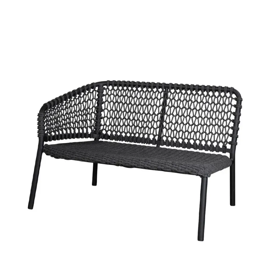 Cane-line Garden Sofas & Garden Benches|Outdoor Lounge Furniture*Ocean modular sofa, Dark , right Grey