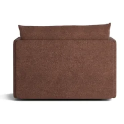 Audo Copenhagen Armchairs & Footstools*Offset arm chair, Audo Bouclé 08 Bordeaux Red