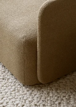 Audo Copenhagen Armchairs & Footstools*Offset arm chair, Audo Bouclé 06 Gold Gold-colouredBrown