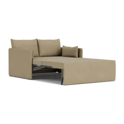Audo Copenhagen Sofas*Offset sofa bed 2 seater, Audo bouclé 02 Beige