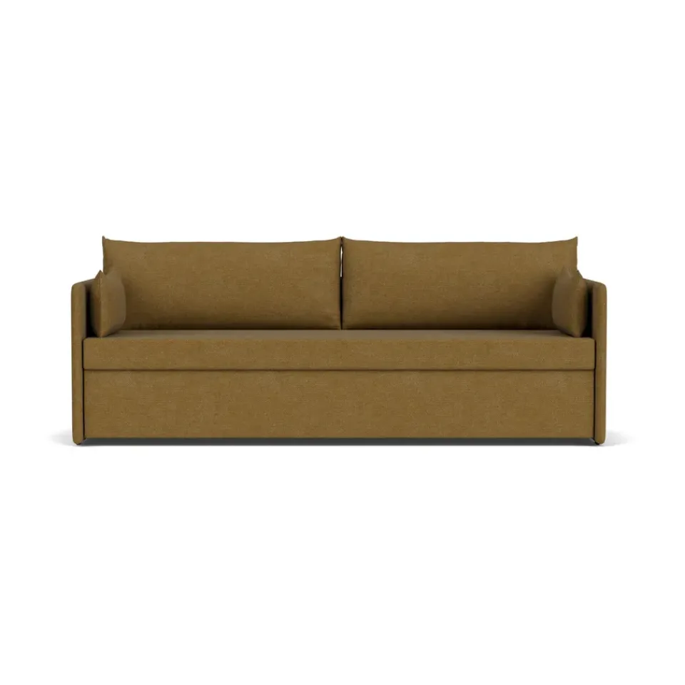 Audo Copenhagen Sofas*Offset sofa bed 3 seater, Audo Bouclé 06 Gold-coloured