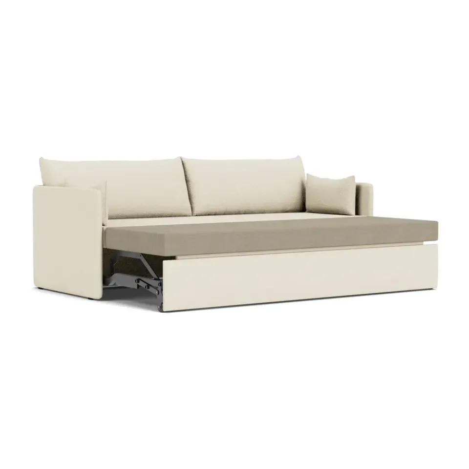 Audo Copenhagen Sofas*Offset sofa bed 3 seater, Baru 0200 White