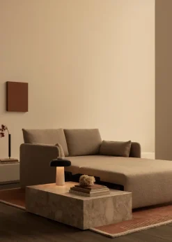 Audo Copenhagen Sofas*Offset sofa bed 2 seater, Logan flint Beige