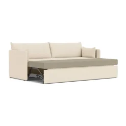 Audo Copenhagen Sofas*Offset sofa bed 3 seater, Logan Jasmine White