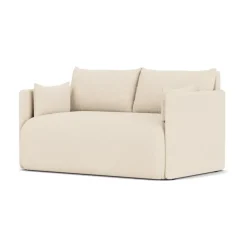 Audo Copenhagen Sofas*Offset sofa bed 2 seater, Logan jasmine White