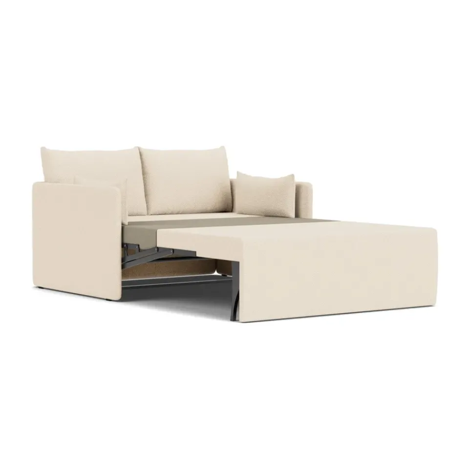 Audo Copenhagen Sofas*Offset sofa bed 2 seater, Logan jasmine White