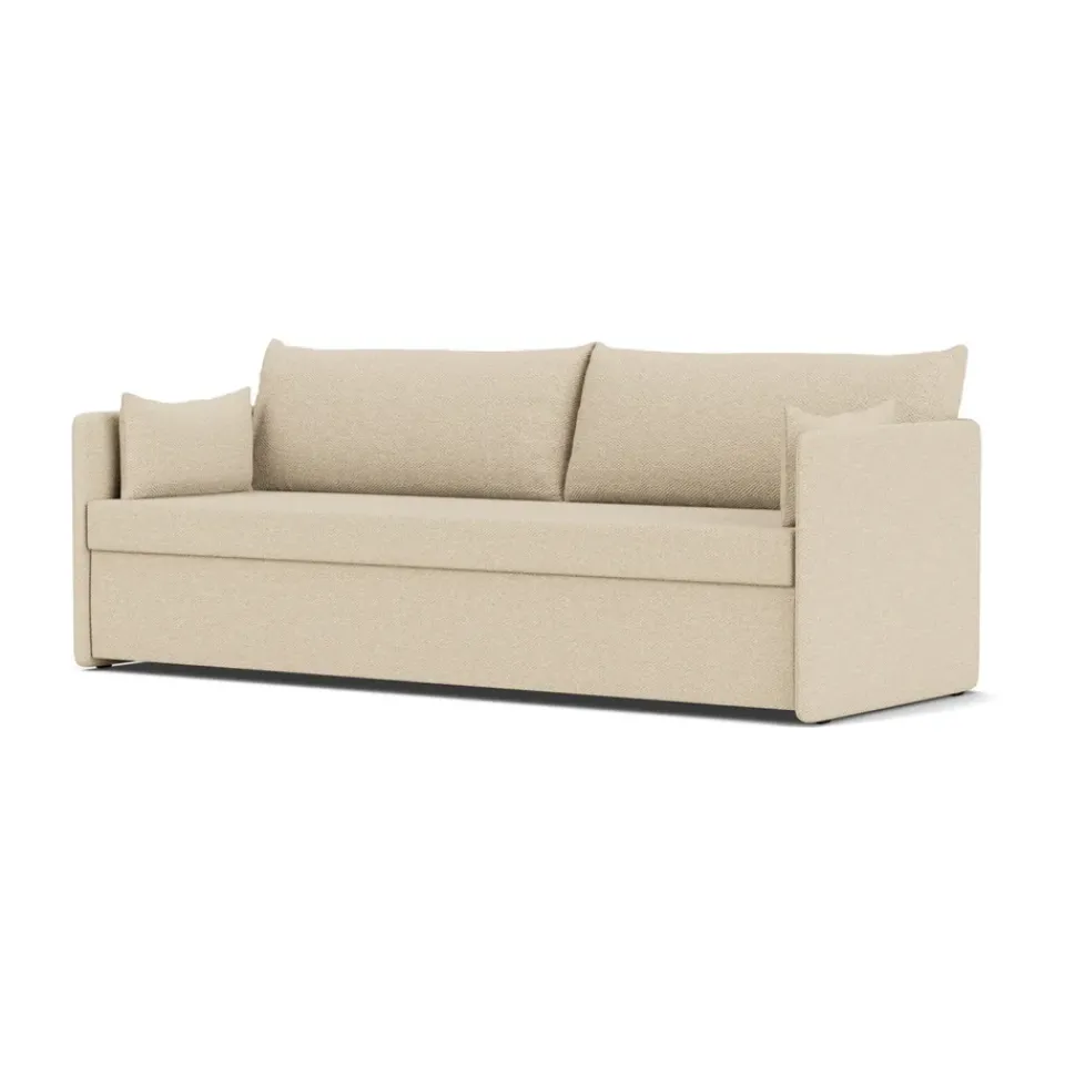 Audo Copenhagen Sofas*Offset sofa bed 3 seater, Logan Sand Beige