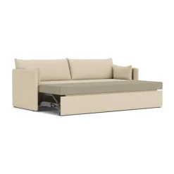 Audo Copenhagen Sofas*Offset sofa bed 3 seater, Logan Sand Beige