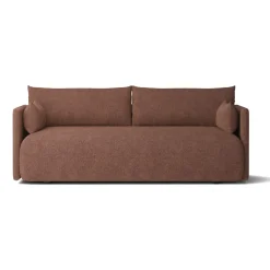 Audo Copenhagen Sofas*Offset sofa 2-seats, Audo Bouclé 08 Bordeaux Red