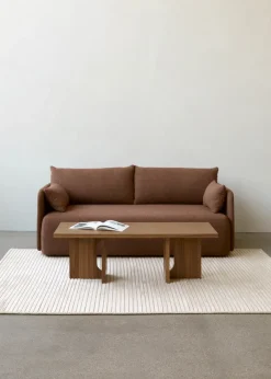 Audo Copenhagen Sofas*Offset sofa 2-seats, Audo Bouclé 08 Bordeaux Red