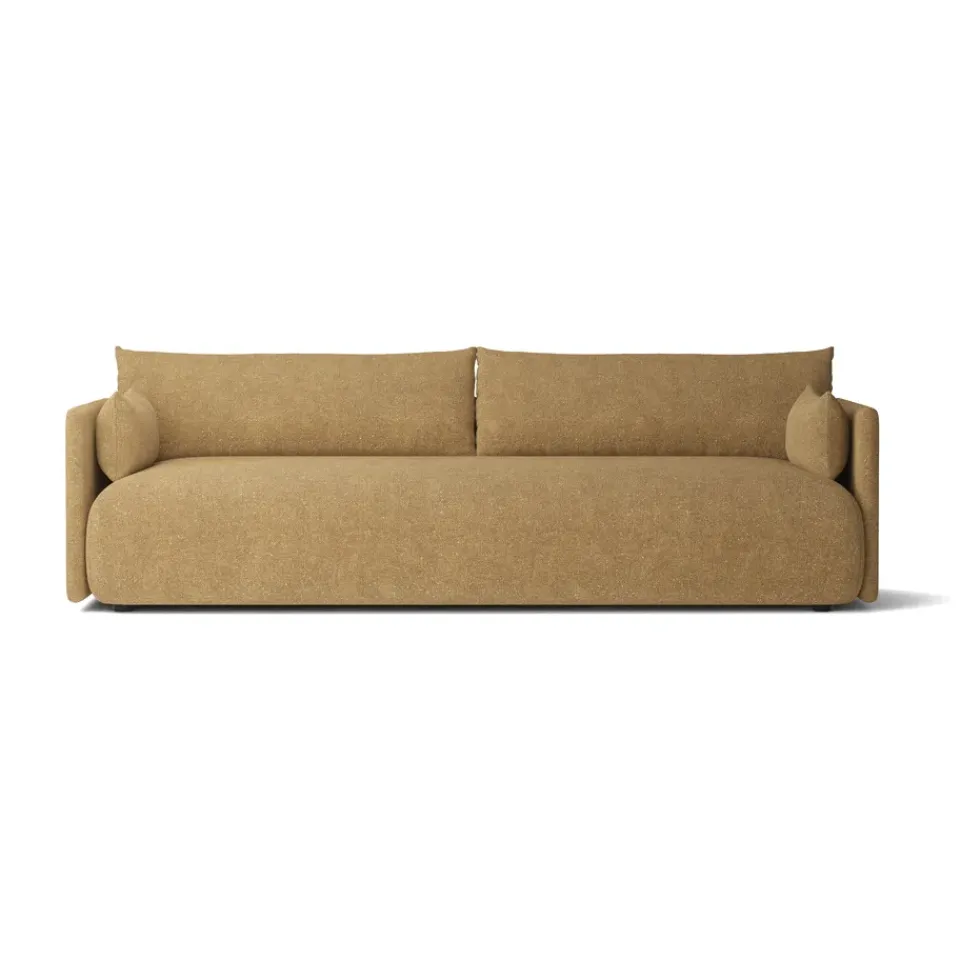 Audo Copenhagen Sofas*Offset sofa 3-seats, Audo Bouclé 06 Gold Gold-colouredBrown