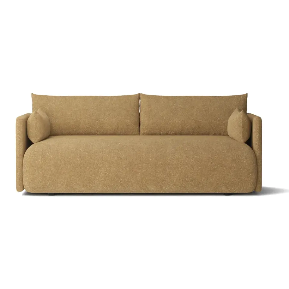 Audo Copenhagen Sofas*Offset sofa 2-seats, Audo Bouclé 06 Gold Gold-colouredBrown
