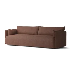 Audo Copenhagen Sofas*Offset sofa 3-seats, Audo Bouclé 08 Bordeaux Red