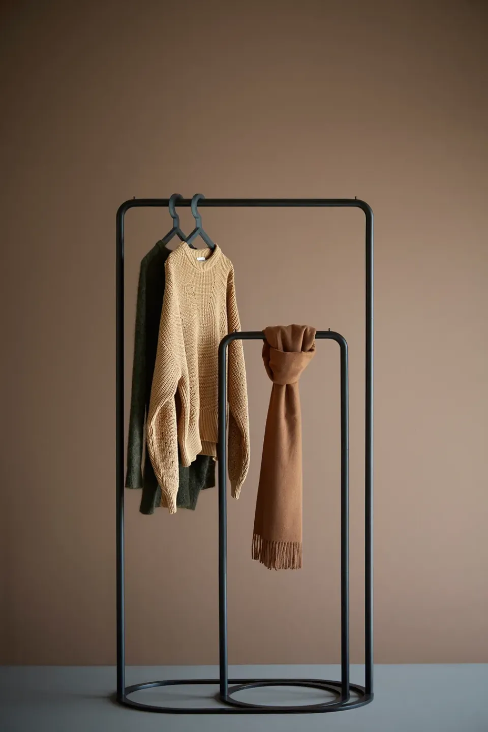 Woud Clothes Racks, Coat Stands & Hangers*O&O clothes hanger, Small Black
