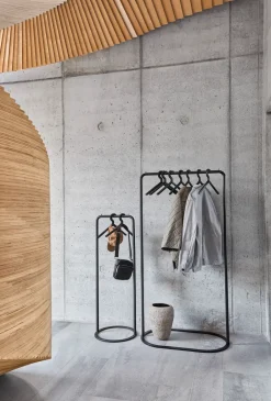 Woud Clothes Racks, Coat Stands & Hangers*O&O clothes hanger, Small Black