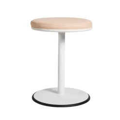 SMD Design Stools*Orbit stool, , light brown leather White