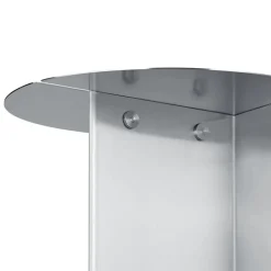 Blomus Benches*ORU bench 80x45 cm, Matte stainless steel Silver-coloured