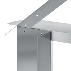 Blomus Benches*ORU bench 80x45 cm, Matte stainless steel Silver-coloured