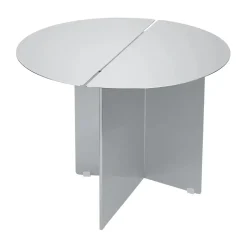 Blomus Side Tables*ORU side table M Ø50 cm, Matte stainless steel Silver-coloured