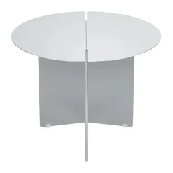 Blomus Side Tables*ORU side table M Ø50 cm, Matte stainless steel Silver-coloured