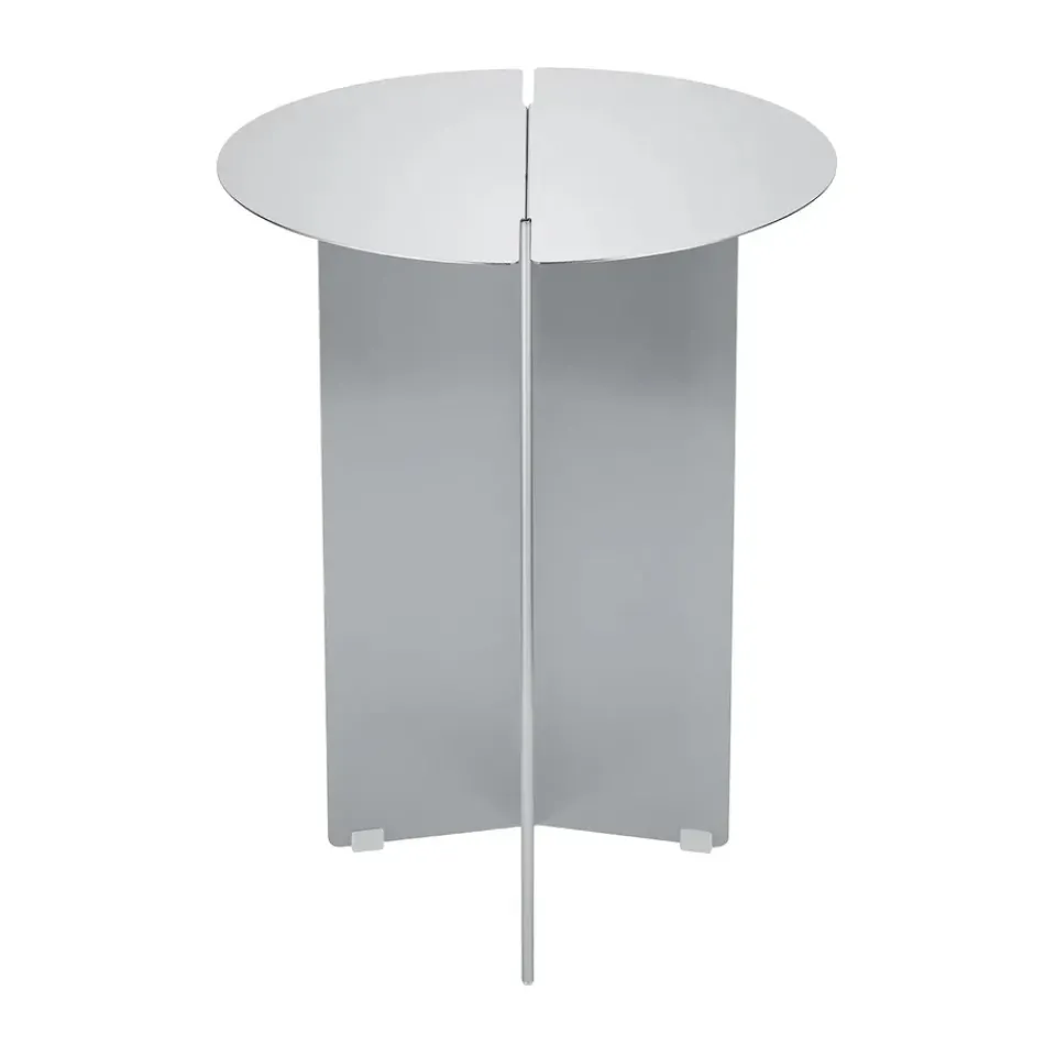 Blomus Side Tables*ORU side table S Ø35 cm, Matte stainless steel Silver-coloured