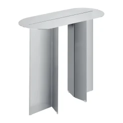 Blomus Side Tables*ORU side table 80x35x75 cm, Matte stainless steel Silver-coloured