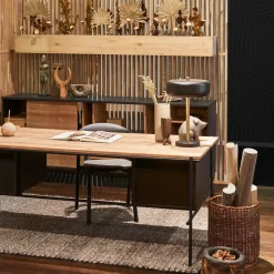 Ethnicraft Dressers & Sideboards*Oscar sideboard, Teak 2 sliding doors 3 drawers Brown