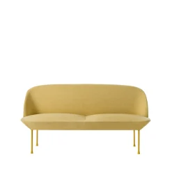Muuto Sofas*Oslo sofa 2-seat, Hallingdal 407- Yellow