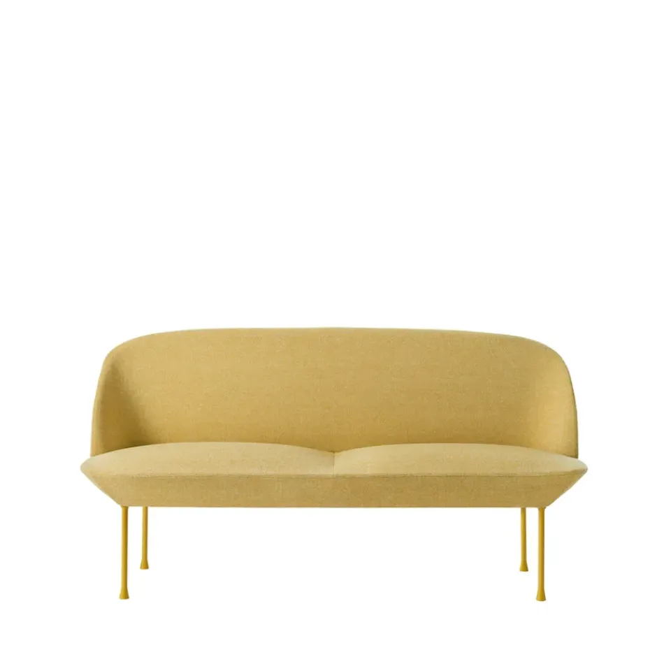 Muuto Sofas*Oslo sofa 2-seat, Hallingdal 407- Yellow