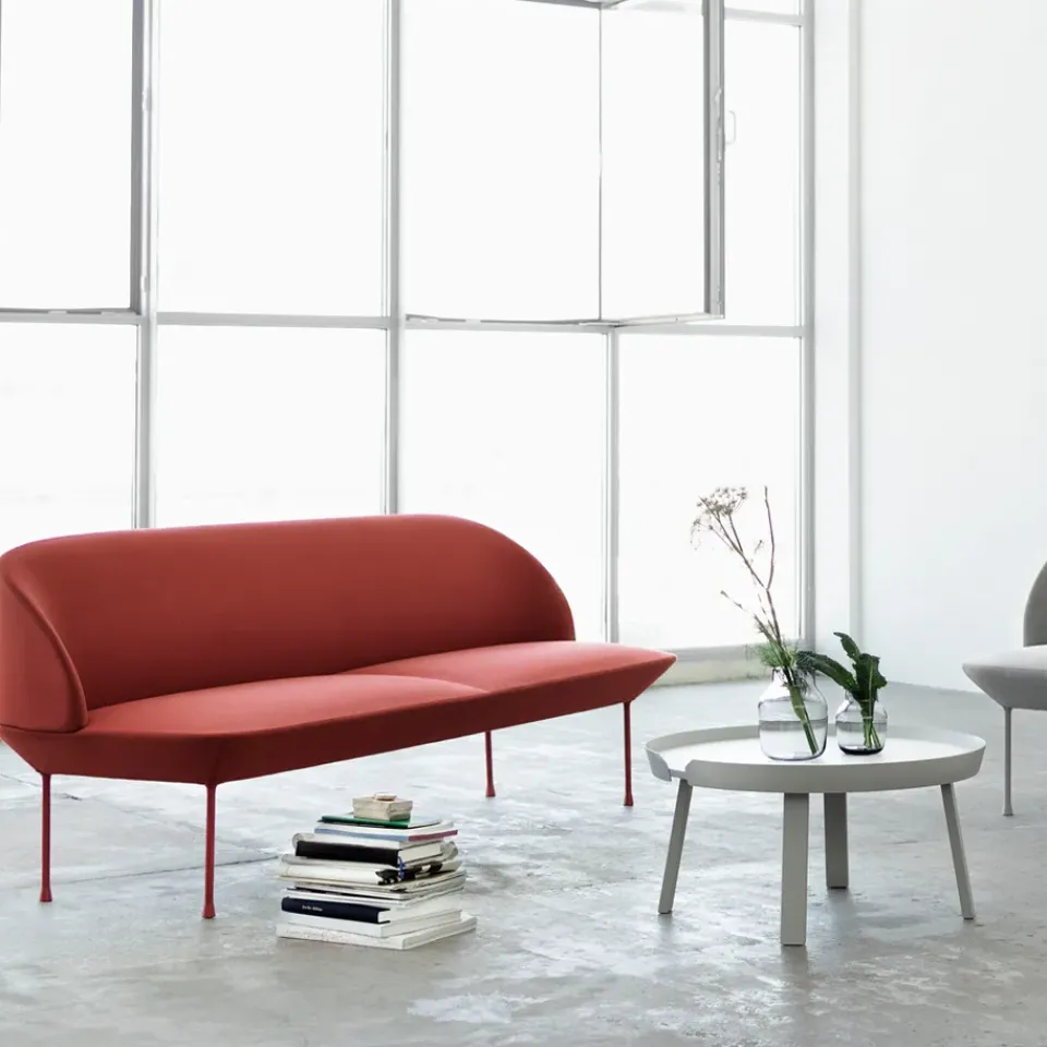 Muuto Sofas*Oslo sofa 2-seat, Hallingdal 407- Yellow