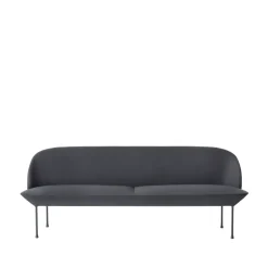 Muuto Sofas*Oslo sofa 3-seat, Steelcut 180-Dark Grey