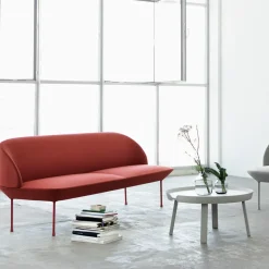 Muuto Sofas*Oslo sofa 3-seat, Steelcut 180-Dark Grey