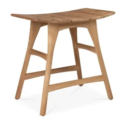 Ethnicraft Seating|Stools*Osso outdoor stool, Teak 50 cm Brown