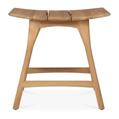 Ethnicraft Seating|Stools*Osso outdoor stool, Teak 50 cm Brown