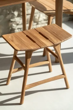 Ethnicraft Seating|Stools*Osso outdoor stool, Teak 50 cm Brown