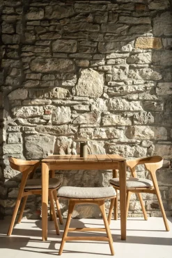 Ethnicraft Seating|Stools*Osso outdoor stool, Teak 50 cm Brown