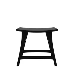 Ethnicraft Stools*Osso stool 48x50 cm, Oak Black