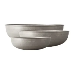 DBKD Garden Details & Accessories*Out bowl 3 pieces, Beige