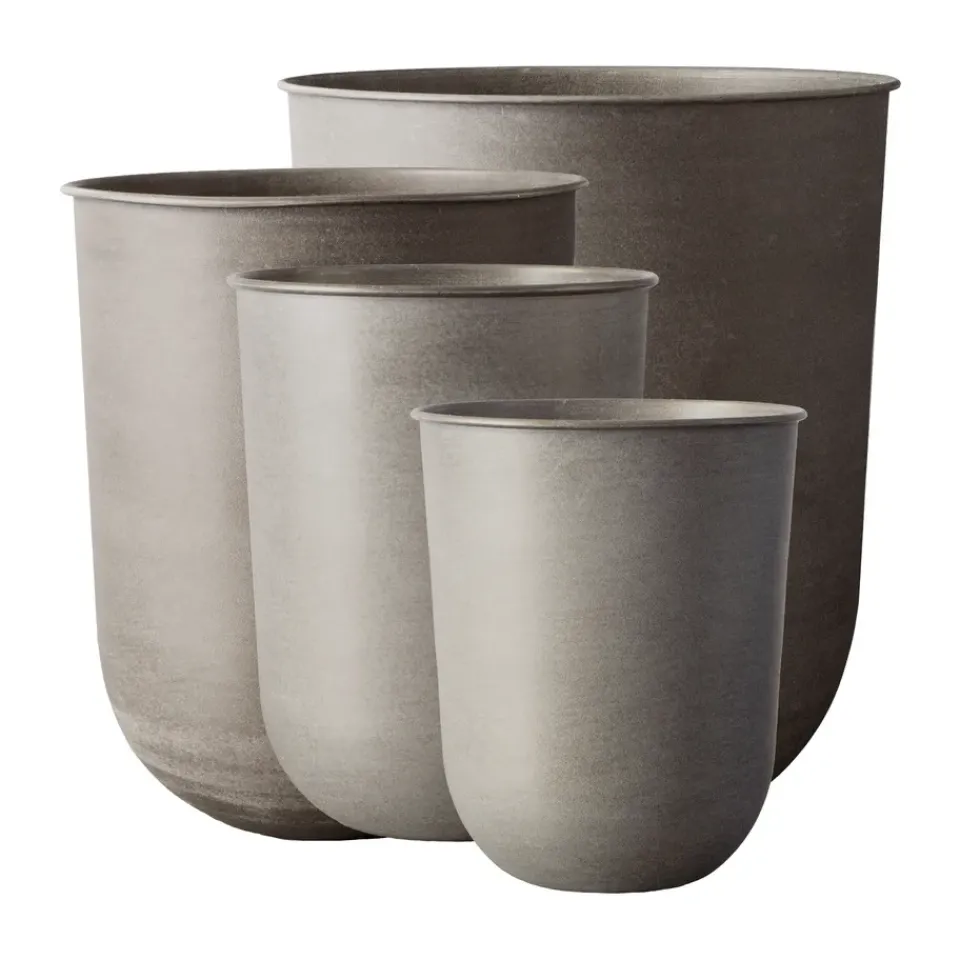 DBKD Garden Details & Accessories*Out flower pot 4 pieces, Beige
